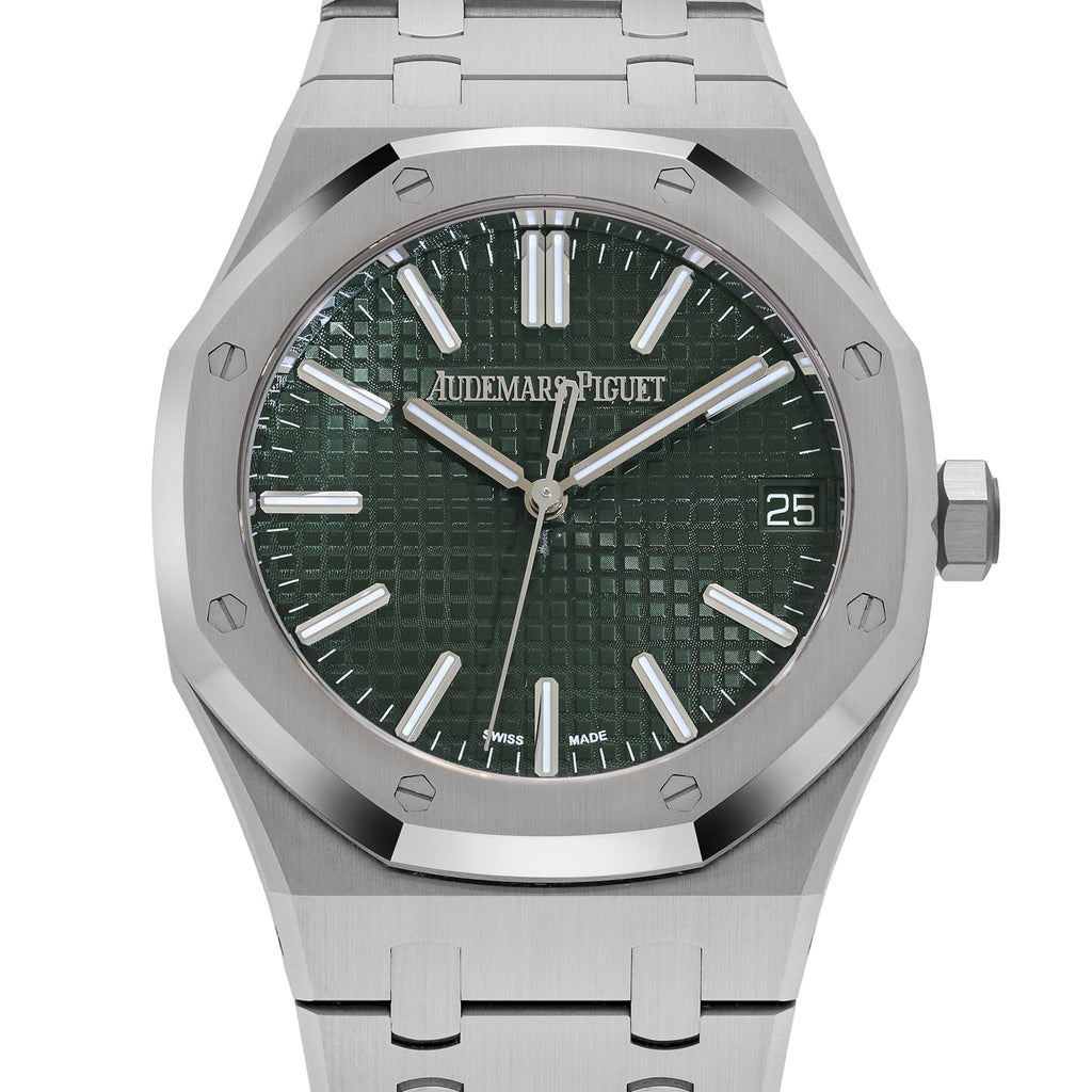 Audemars Piguet Royal Oak 3285 V3 – Swiss Super Clone 15510ST.OO.1320ST.09 Stainless Steel Green Dial (2025)