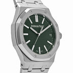 Audemars Piguet Royal Oak 3285 V3 – Swiss Super Clone 15510ST.OO.1320ST.09 Stainless Steel Green Dial (2025)